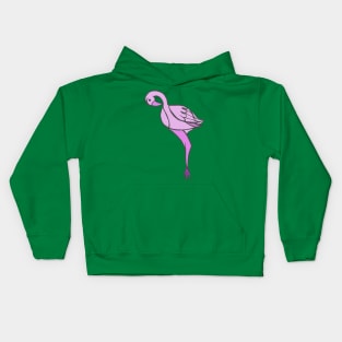 Tropical Flamingo Kids Hoodie